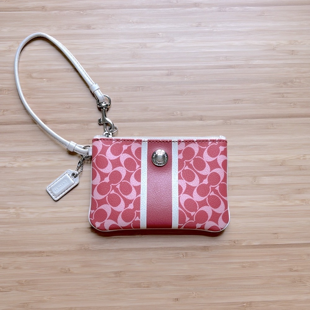 Coach wristlet / pouch